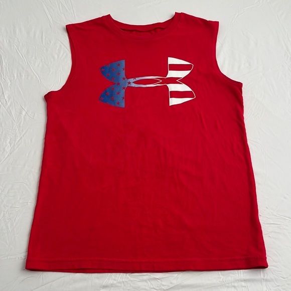 Under Armour Shirts & Tops Under Armour American Flag Red White